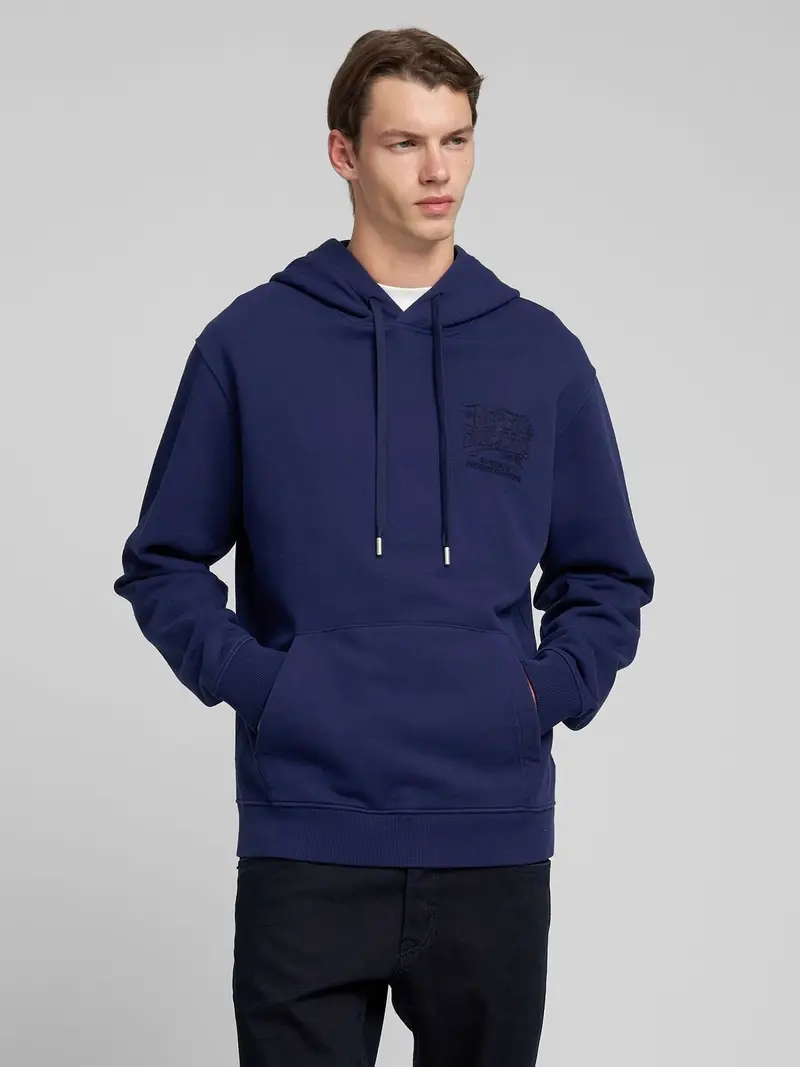 Felpa Con Ricamo Lettering In Cotone