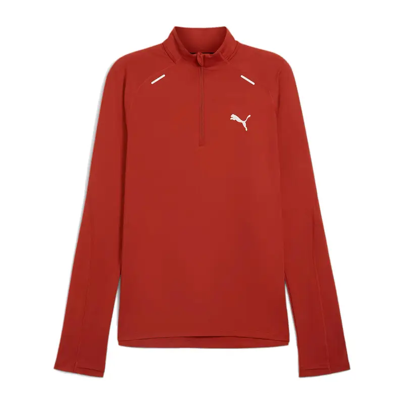 Felpa da running PUMA Run Cloudspun 1/4 Zip da uomo | Puma