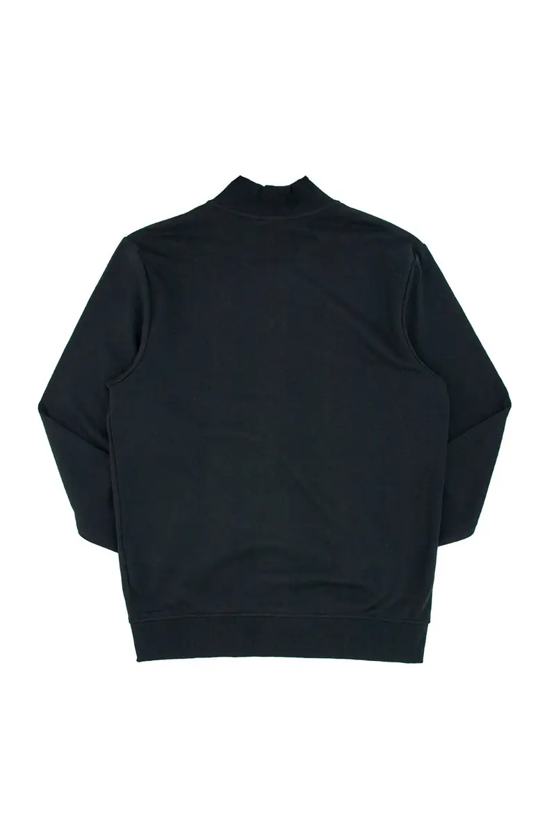 Felpa Garzata Skechers The Hoodless Go Walk Nera miniatura 2