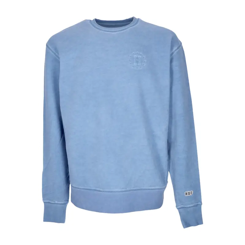 Felpa Girocollo Uomo 12 Galaxies Faded Crewneck Blue