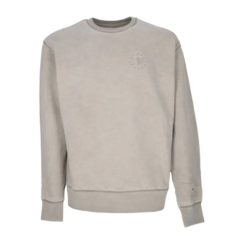 Felpa Girocollo Uomo 12 Galaxies Faded Crewneck Khaki