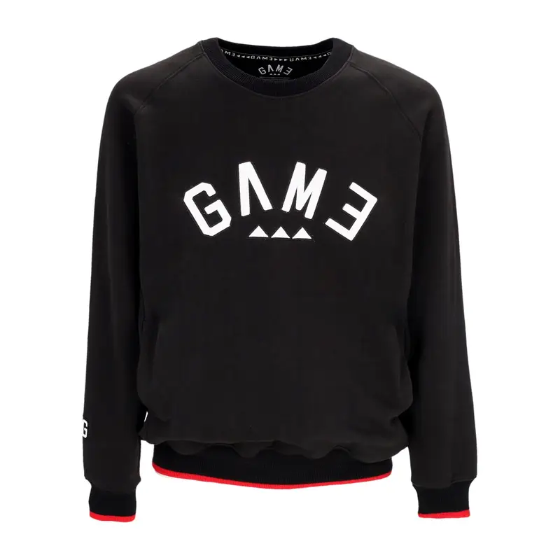 Felpa Girocollo Uomo Arch Logo Crew Jolly Black