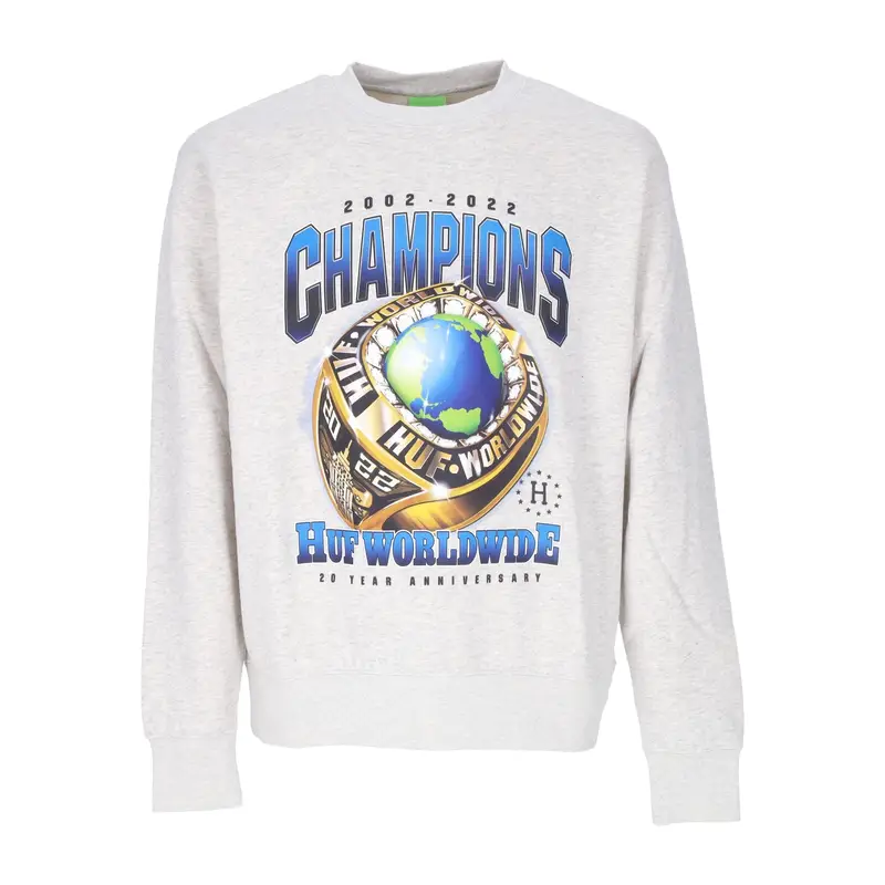Felpa Girocollo Uomo Champions Crewneck Athletic Heather