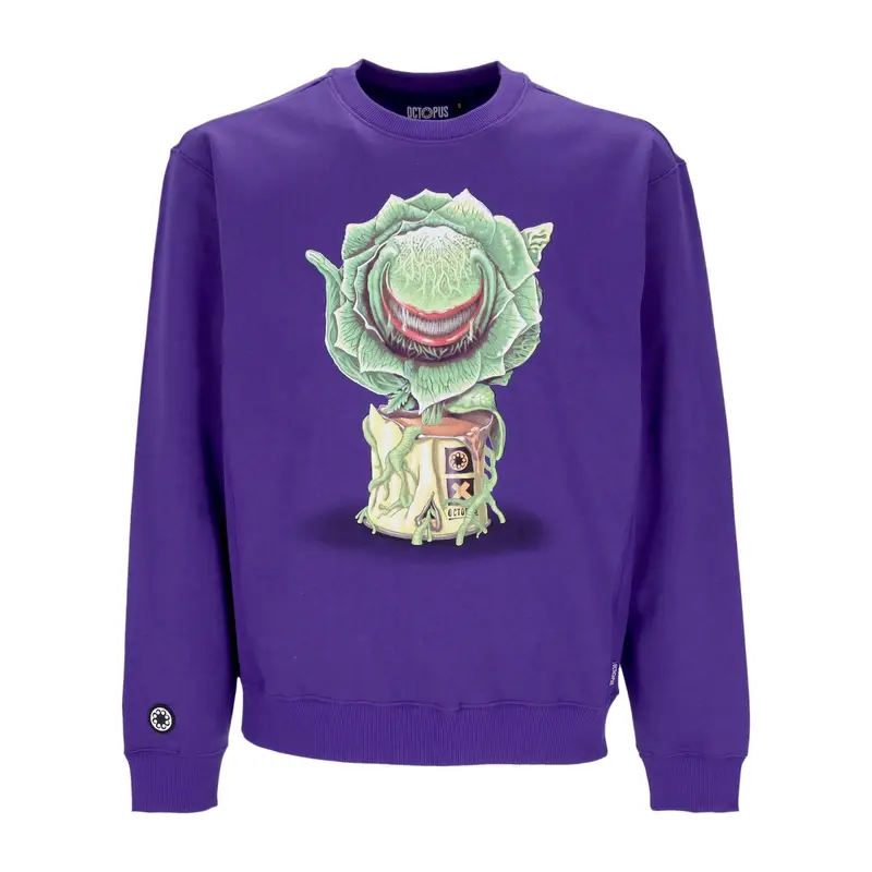 Felpa Girocollo Uomo Feed Me Crewneck Purple