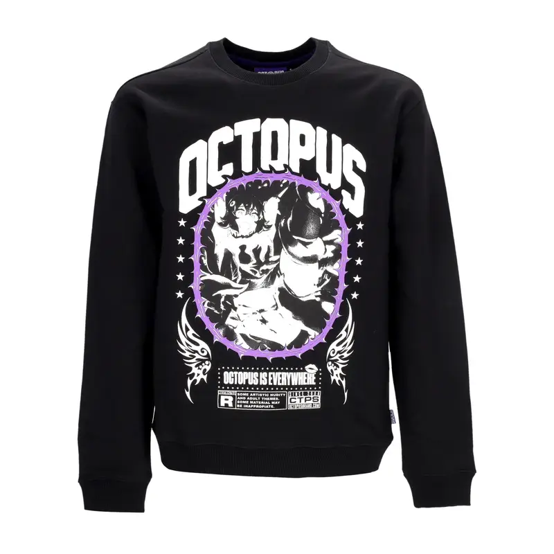 Felpa Girocollo Uomo Hentai Thorns Crewneck Black
