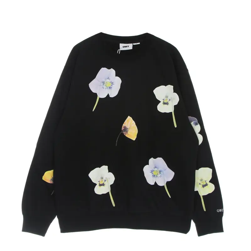 Felpa Girocollo Uomo Redux Crew Specialty Fleece Black