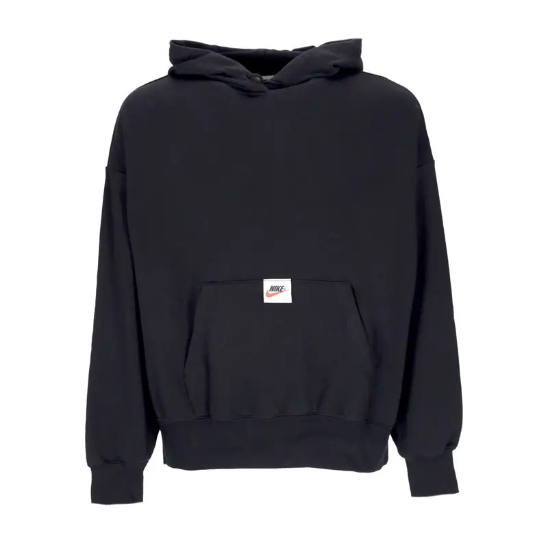 Felpa Leggera Cappuccio Donna Sportswear Circa 50 Fleece Hoodie Black/sail