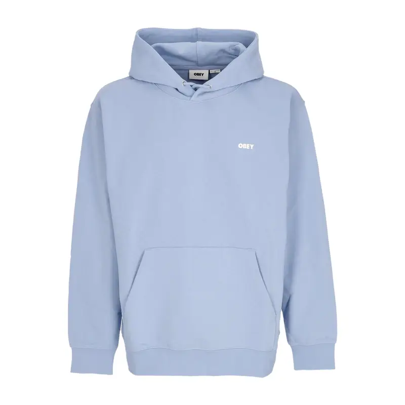 Felpa Leggera Cappuccio Uomo Bold Hood Premium French Terry Hydrangea