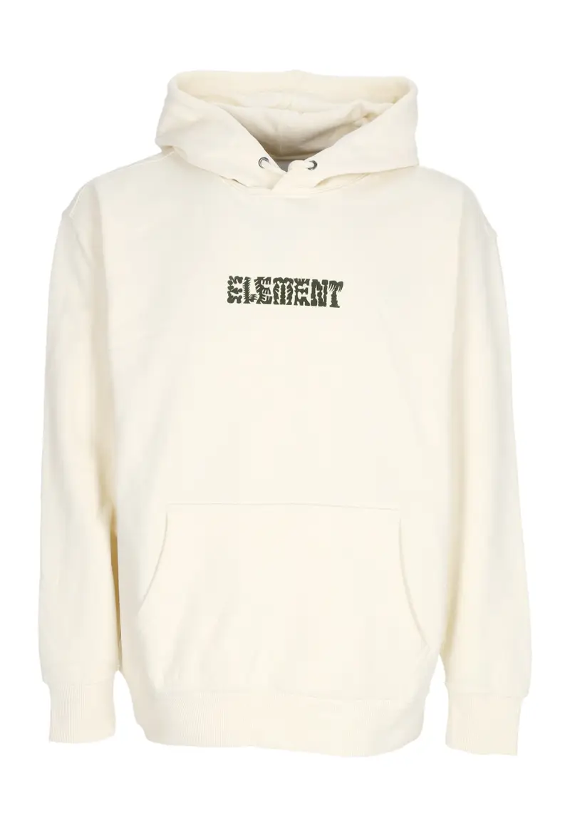 Felpa Leggera Cappuccio Uomo Cornell Cipher Hoodie Egret