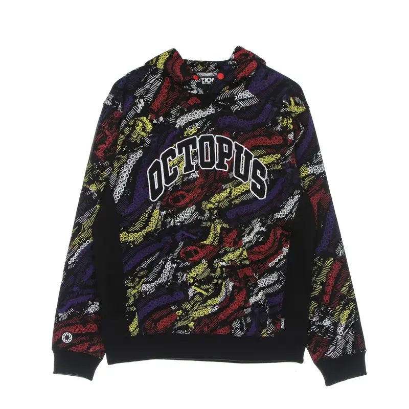 Felpa Leggera Cappuccio Uomo Deco Hoodie Black