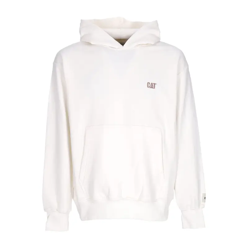 Felpa Leggera Cappuccio Uomo Logo Hoodie Bone