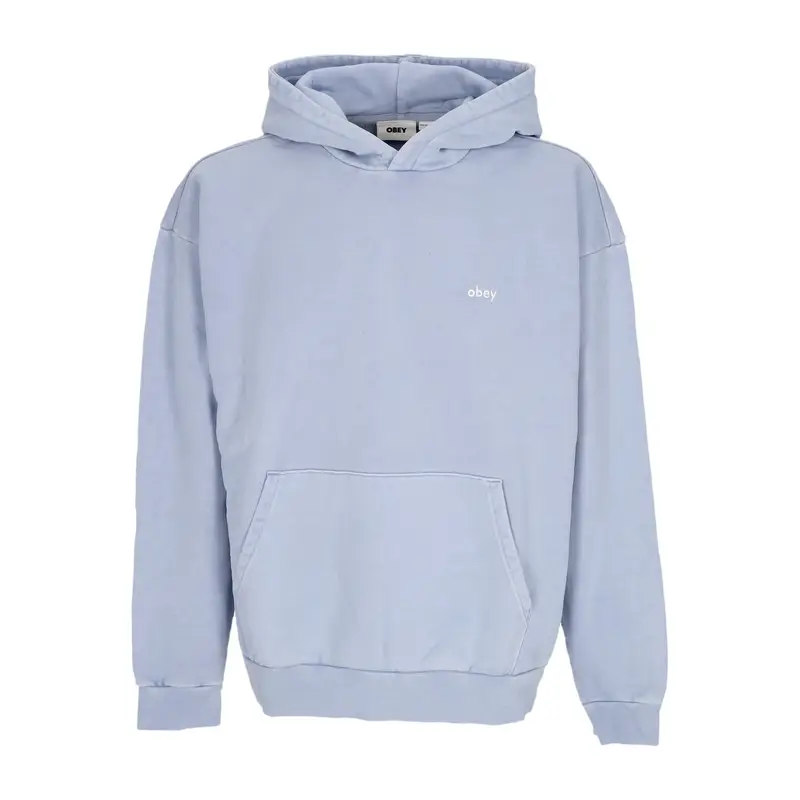 Felpa Leggera Cappuccio Uomo Lowercase Pigment Hoodie Fleece Pigment Hydrangea