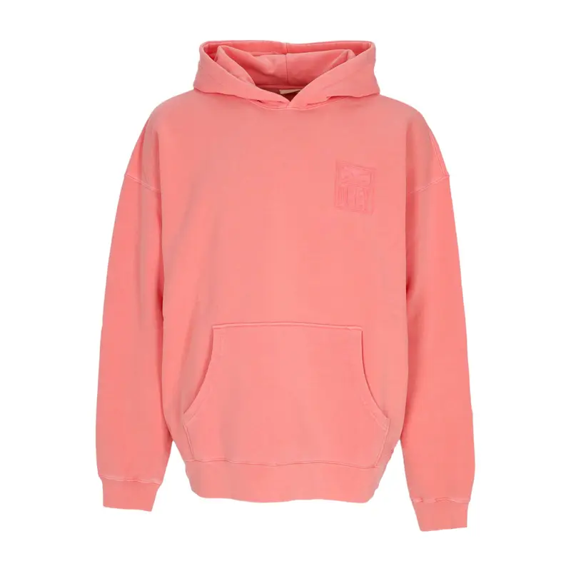 Felpa Leggera Cappuccio Uomo Pigment Eyes Icon Extra Heavy Hoodie Pigment Shell Pink