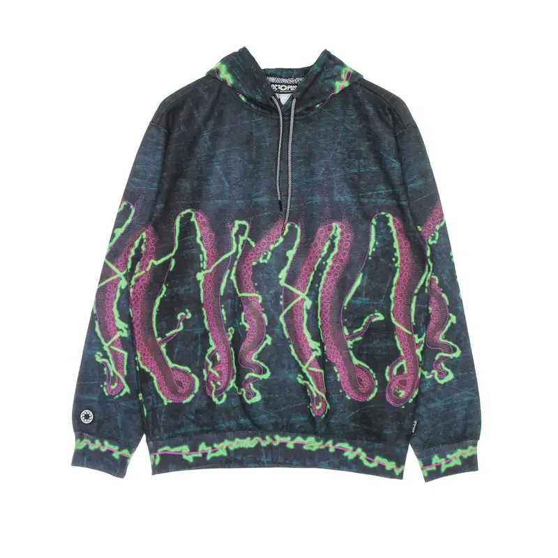 Felpa Leggera Cappuccio Uomo Shake Hoodie Black