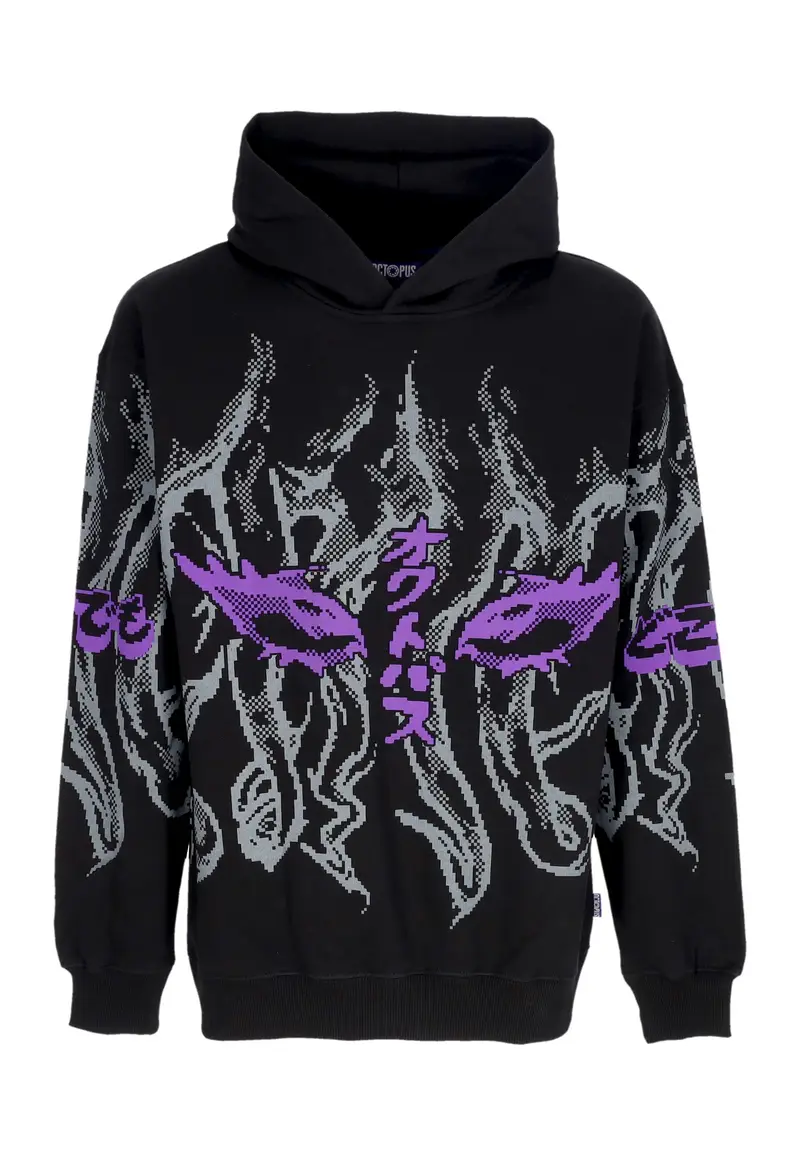 Felpa Leggera Cappuccio Uomo Strange Ambassador Hoodie By Plague Labs Hoodie Black