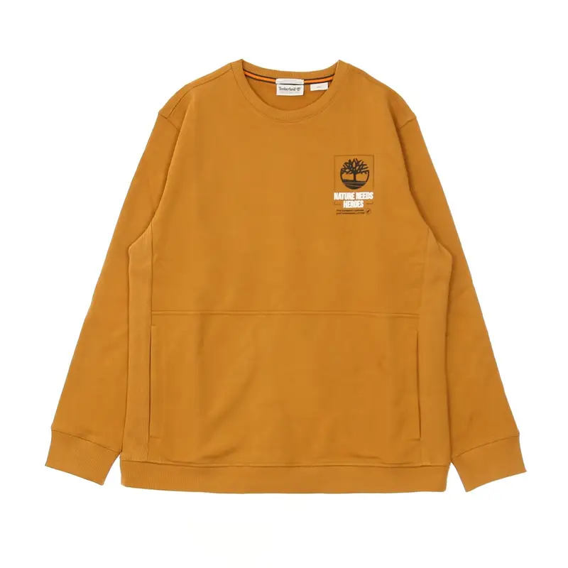 Felpa Leggera Girocollo Uomo Nnh Crewneck Sweatshirt Wheat Boot