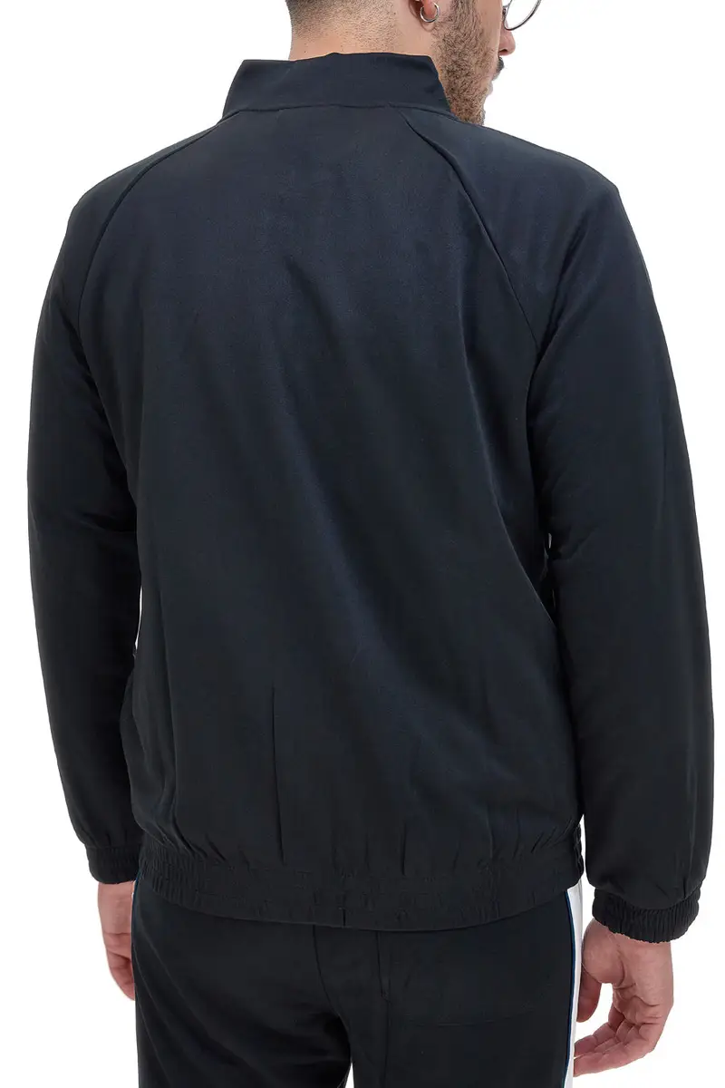 Felpa Nera Senza Cappuccio Skechers Premier Track Jacket miniatura 3