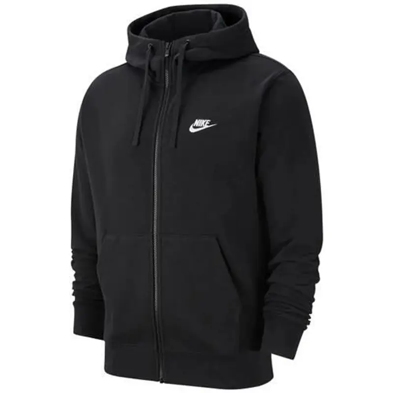 Felpa nike uomo club hoodie - nero |  Nike