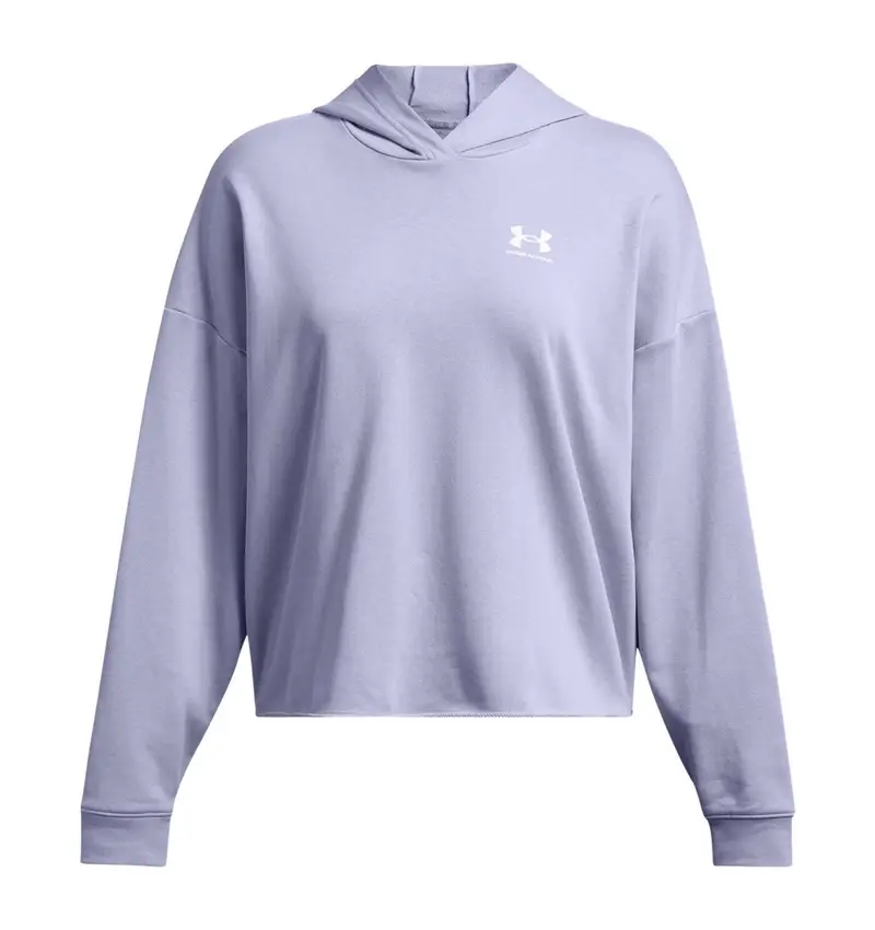 Felpa oversize con cappuccio da donna Under Armour Rival Terry |  Under Armour