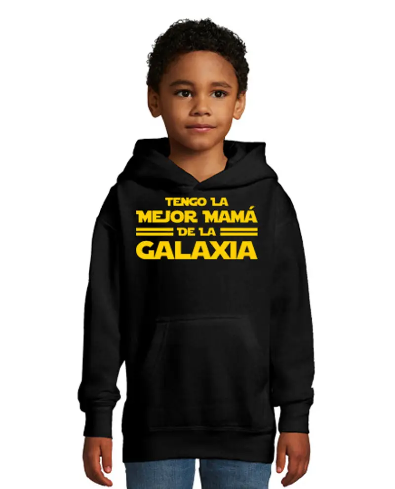Felpa per bambini con cappuccio Ho la migliore mamma dlei galesia
