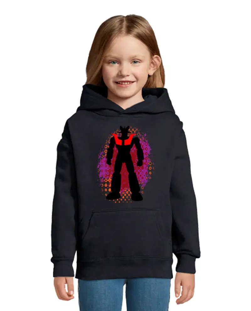 Felpa per bambini con cappuccio mazinger z