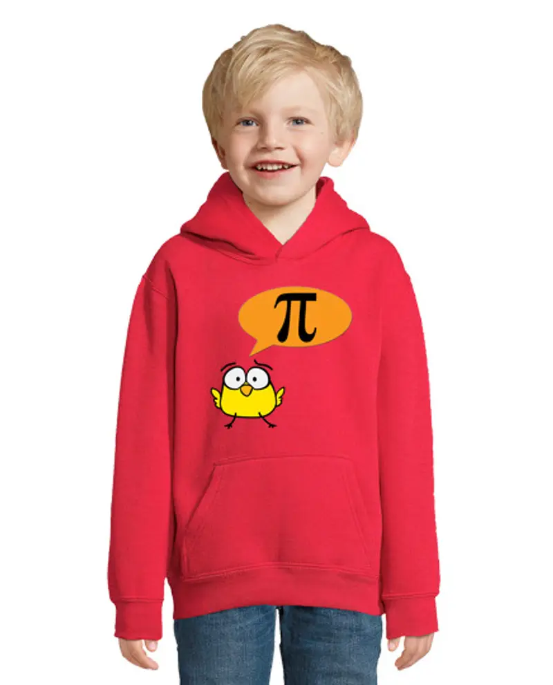 Felpa per bambini con cappuccio pulcino pi