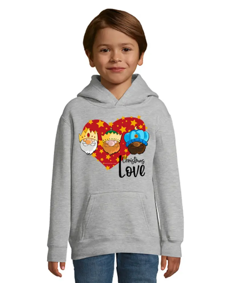 Felpa per bambini con cappuccio r eye s maghi più amoree