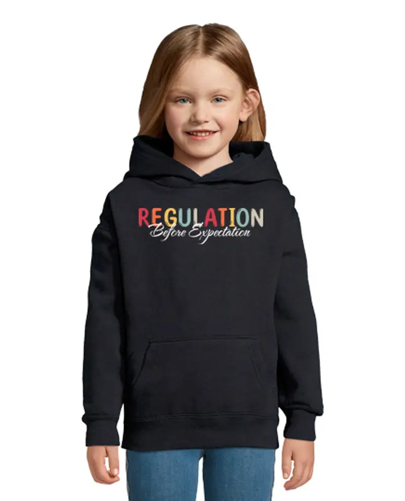 Felpa per bambini con cappuccio regolamento prima del previsto