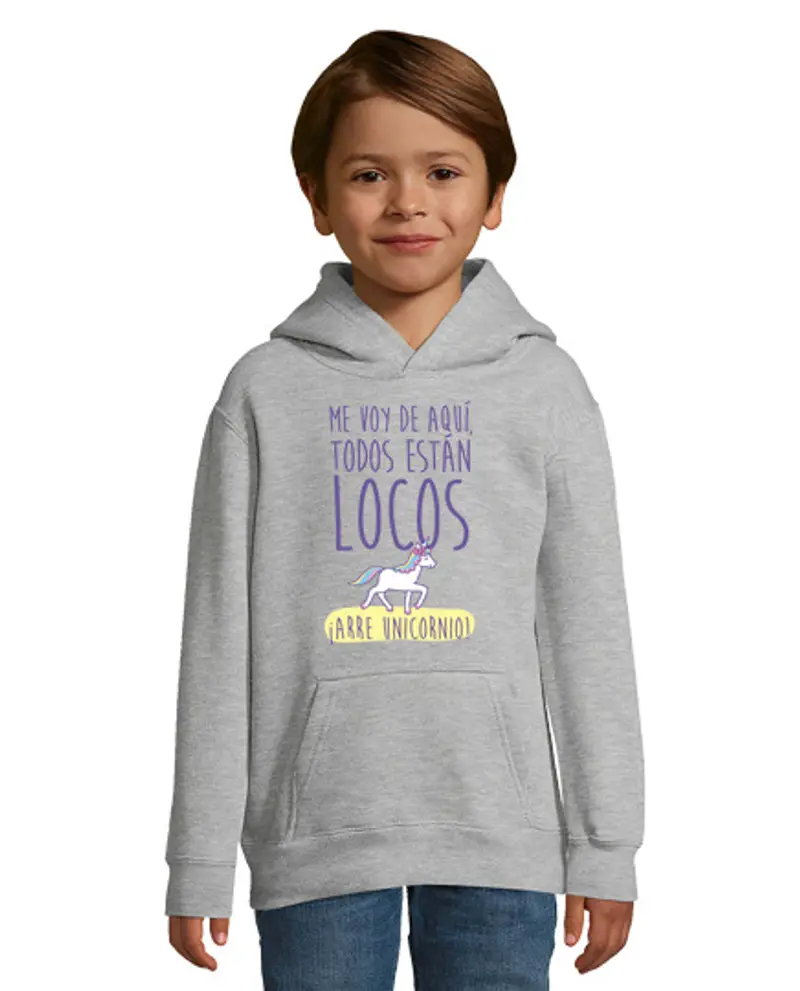 Felpa per bambini con cappuccio è unico rnio