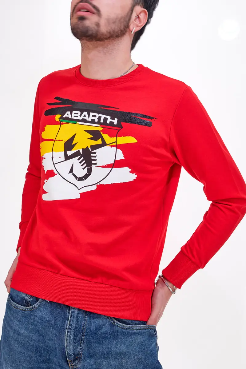 Felpa Rossa Abarth AH23SS201