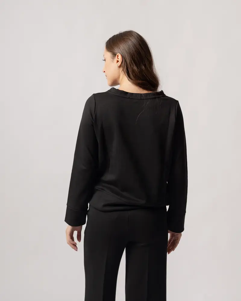 Felpa Tasca Nera miniatura 3