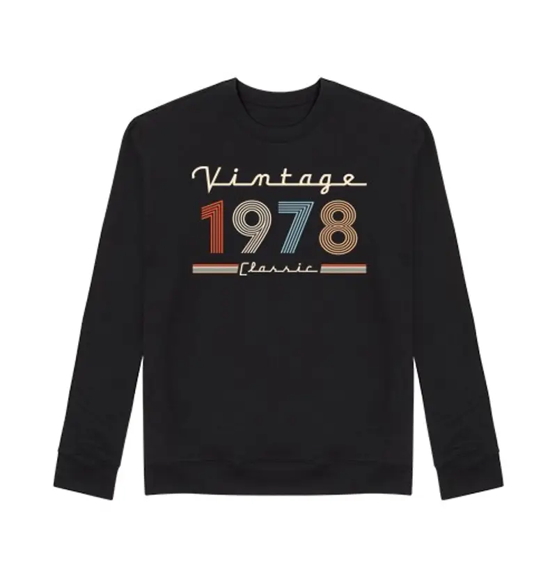 Felpa unisex 1978 - vintage c le sic