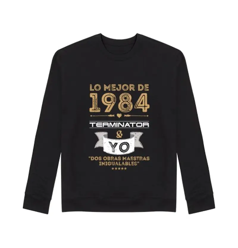 Felpa unisex 1984 terminator & i