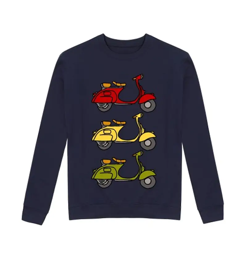 Felpa unisex 3 scooter