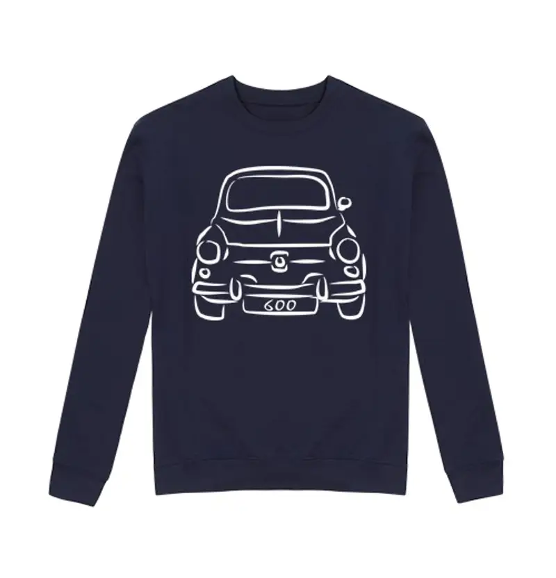 Felpa unisex 600 bianco