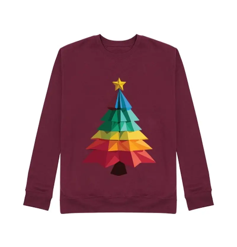 Felpa unisex albero natale - buon natale