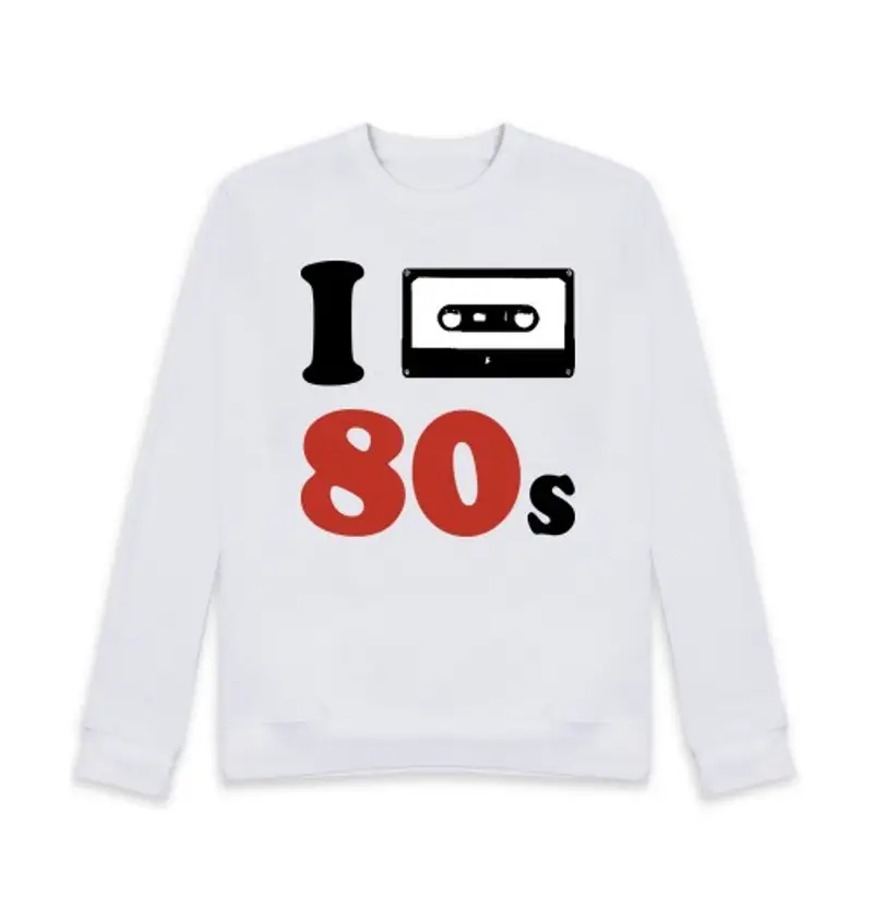 Felpa unisex amore anni 3980