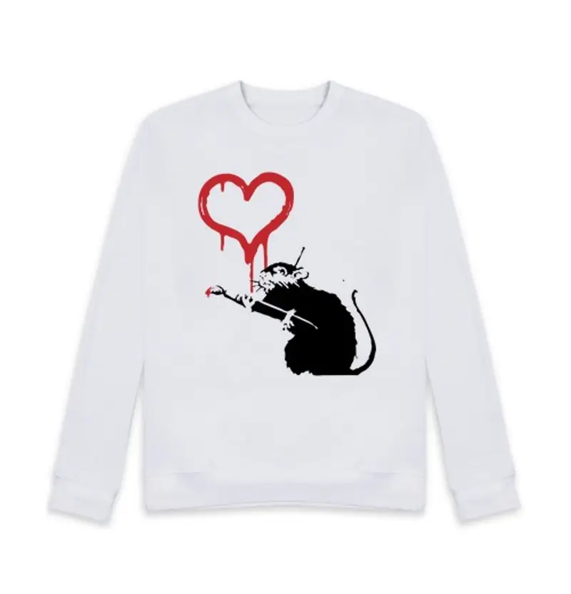 Felpa unisex amore rat