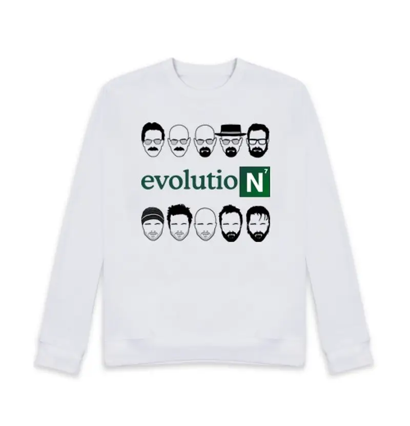 Felpa unisex breaking male - evoluzione