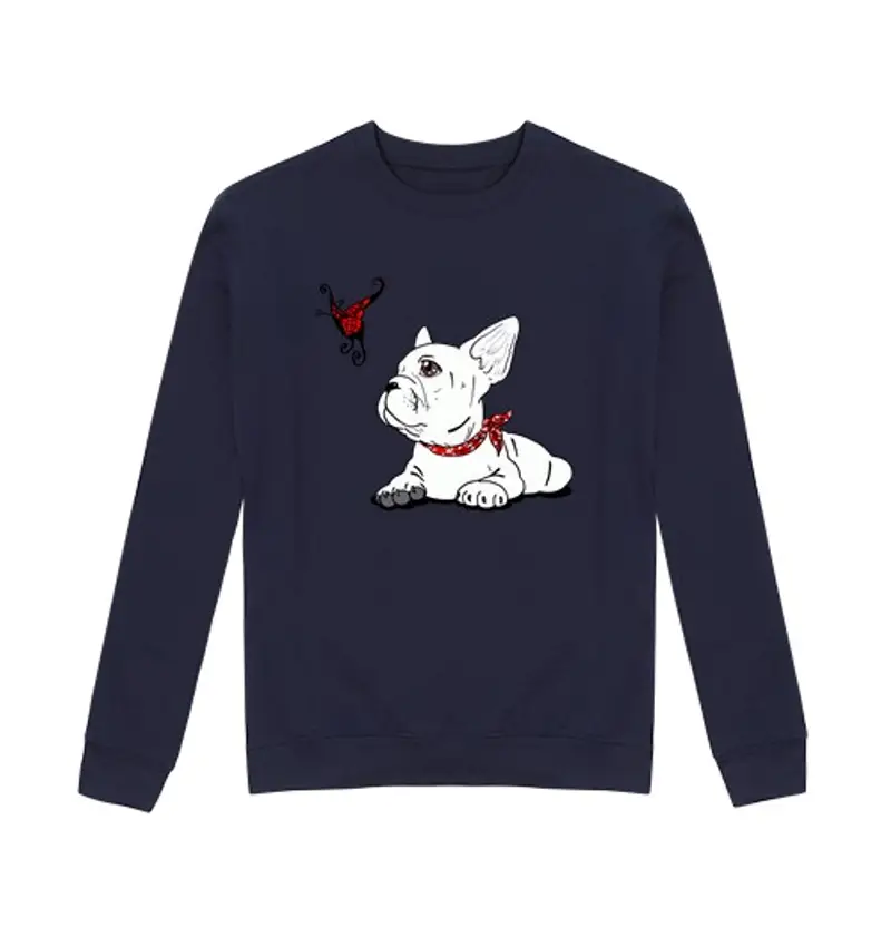 Felpa unisex bulldog