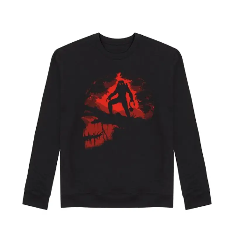 Felpa unisex cacciatore giungla