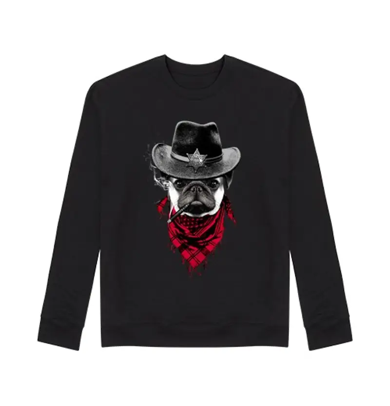 Felpa unisex Carlino occidentale