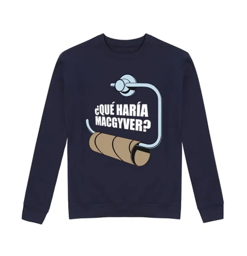 Felpa unisex che renderebbe macgyver