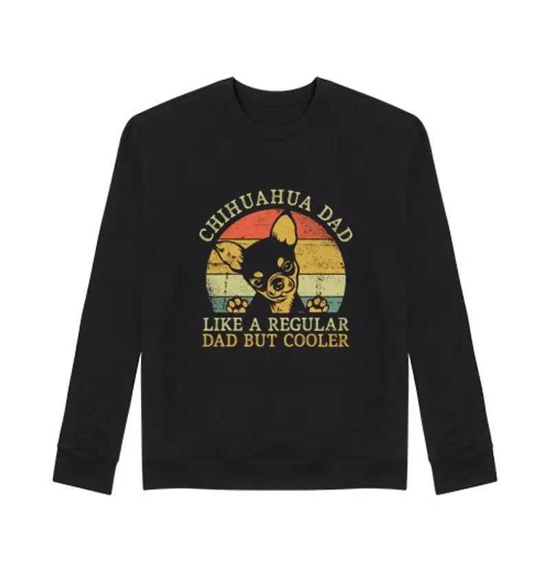Felpa unisex chihuahua papà