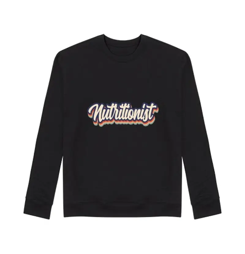 Felpa unisex colori vintage nutrizionista