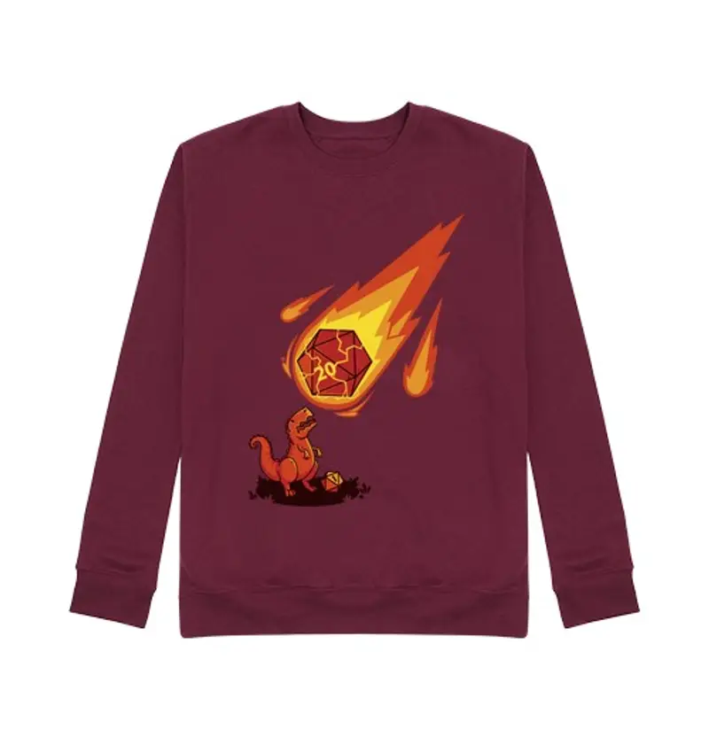 Felpa unisex colpo critico