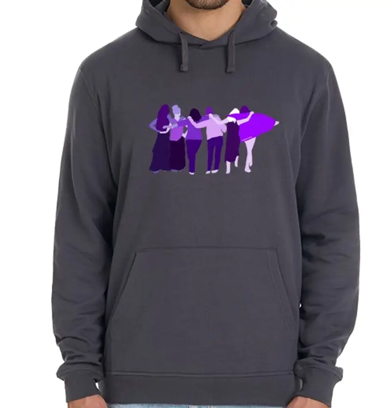 Felpa unisex con cappuccio 8 marzo