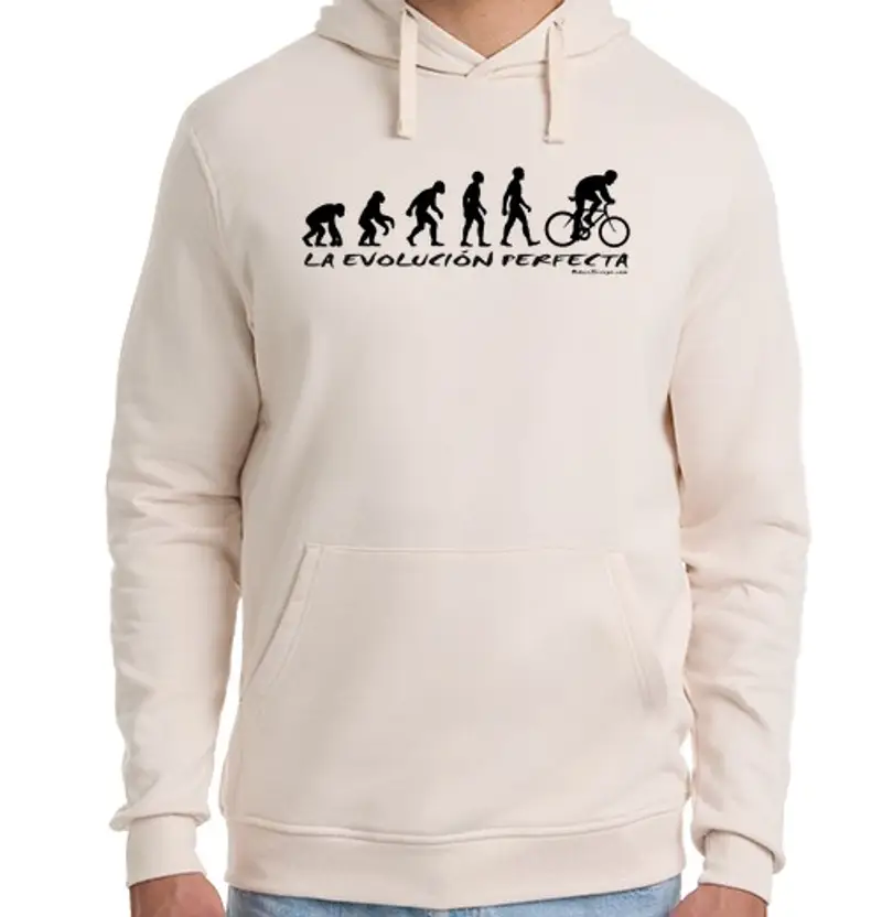 Felpa unisex con cappuccio cas evoluzione