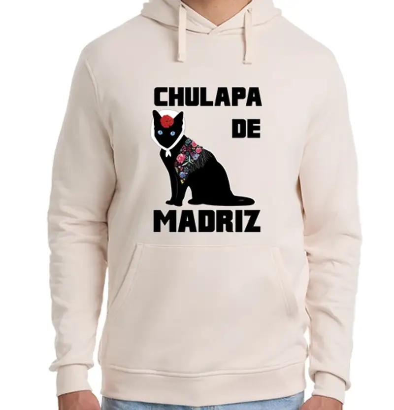 Felpa unisex con cappuccio cool pa mad riz