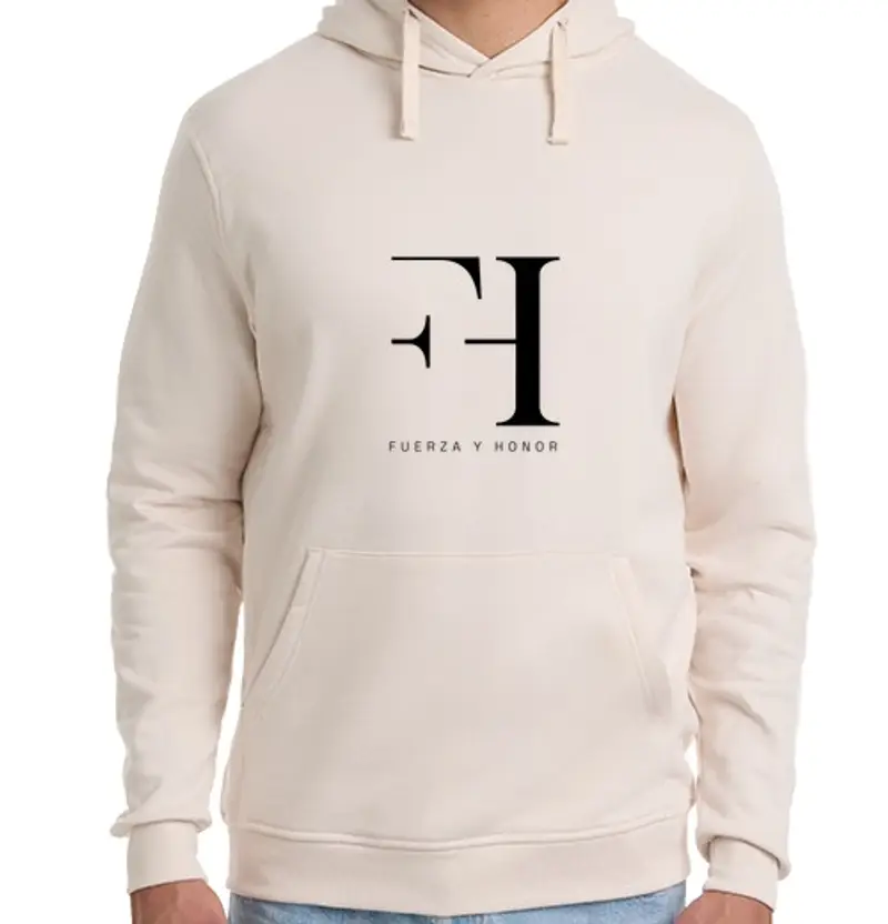 Felpa unisex con cappuccio felpa da uomo 2 lati. los benefici di questo capo andranno interamente alla fondazione soltra